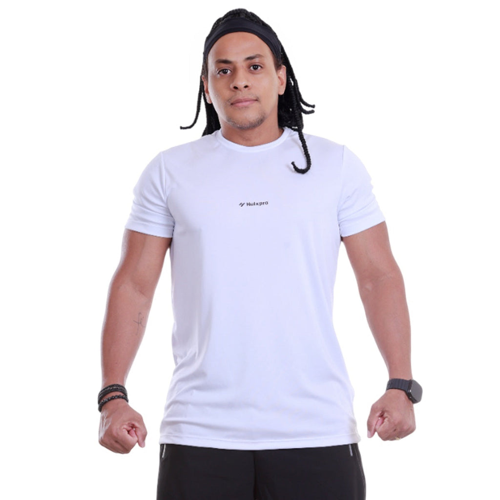 Polera Trainning ProClassic UV50 | Blanca Minimal
