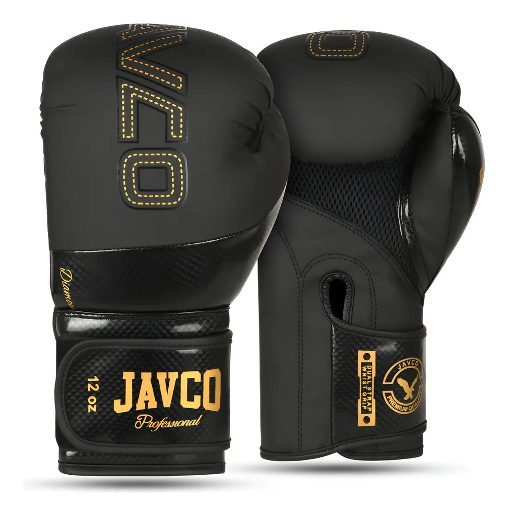 Guantes Boxeo Diamond Negro 14oz